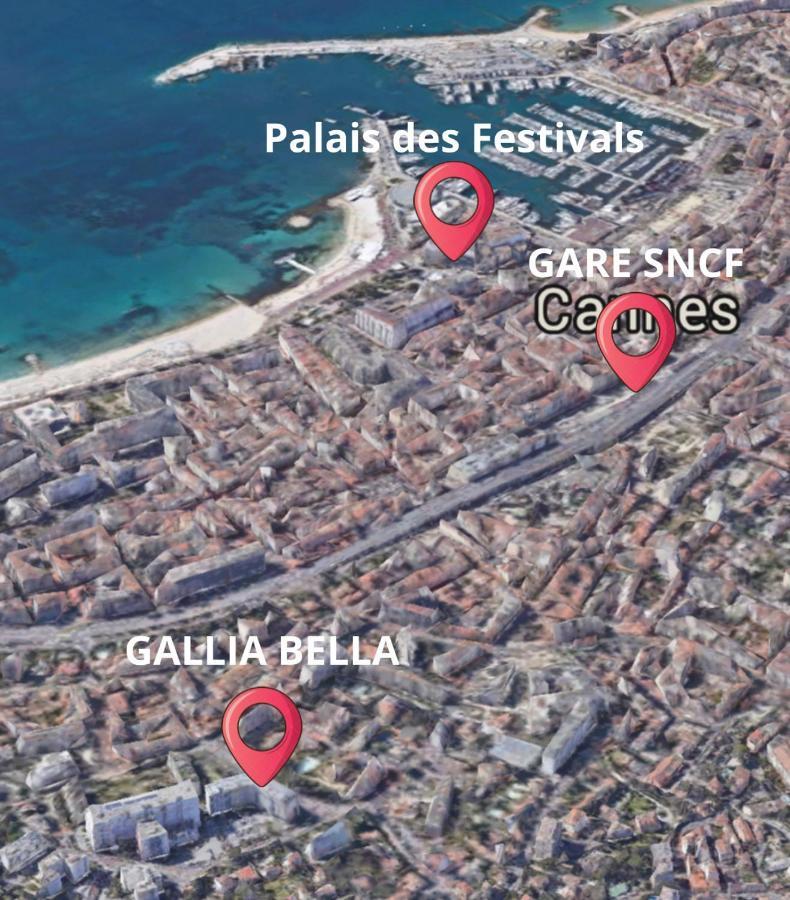 GALLIA BELLA - TRÉS BEAU STUDIO TOUT ÉQUIPÉ - À 5min À PIED DU CENTRE VILLE DE CANNES Extérieur photo